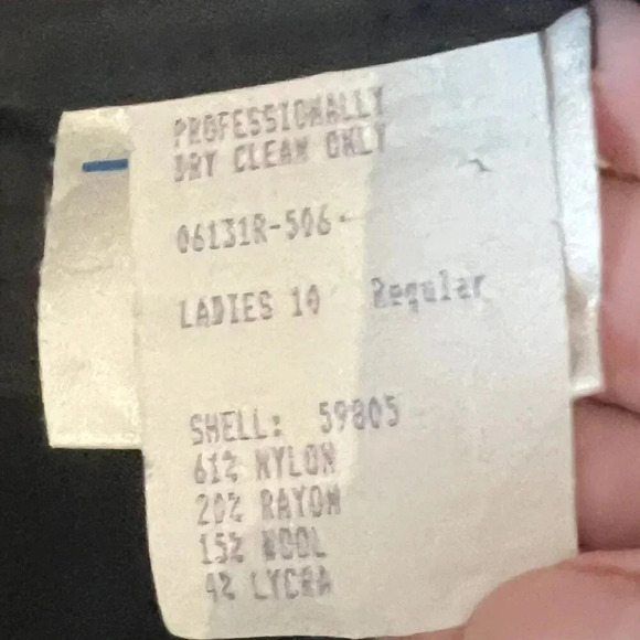 Schoeller Skifans Women’s Ski Pants Women's Size 10 Black Stirrups Snowboarding - Picture 9 of 9